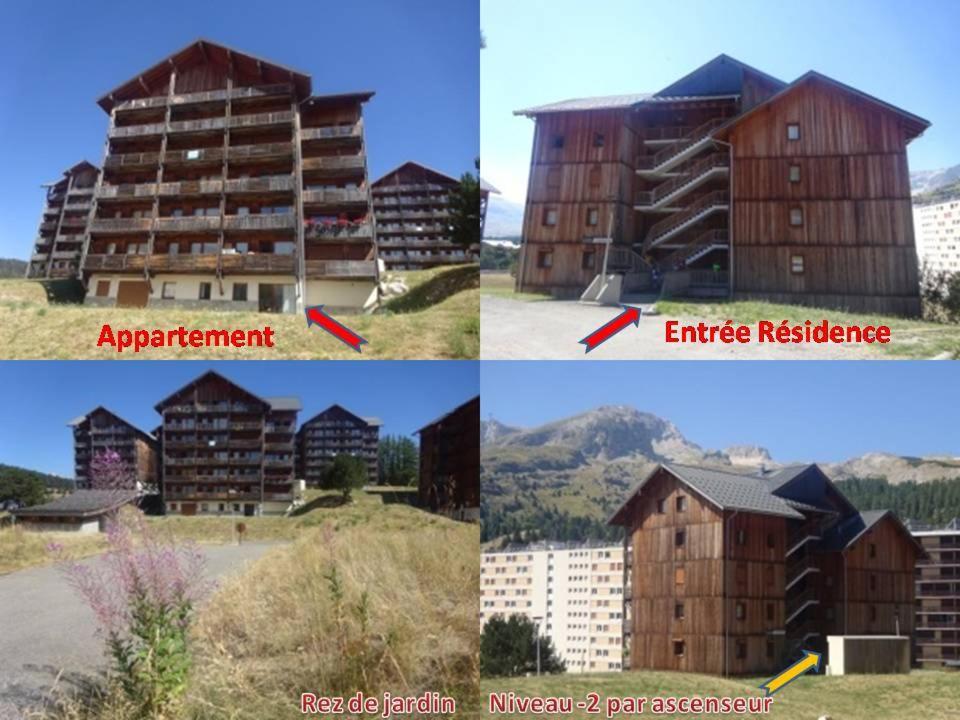 Appartement 8-10 Personnes Superdevoluy Hautes Alpes Rez De Chaussee Vue Panoramique 3 Chambres Saint-Étienne-en-Dévoluy Esterno foto