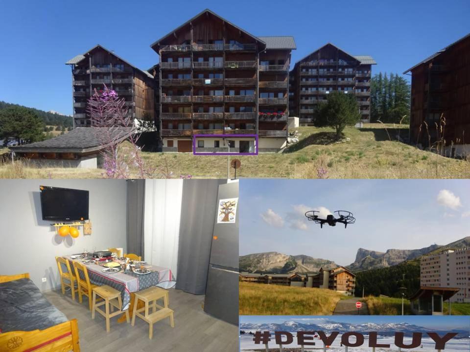 Appartement 8-10 Personnes Superdevoluy Hautes Alpes Rez De Chaussee Vue Panoramique 3 Chambres Saint-Étienne-en-Dévoluy Esterno foto